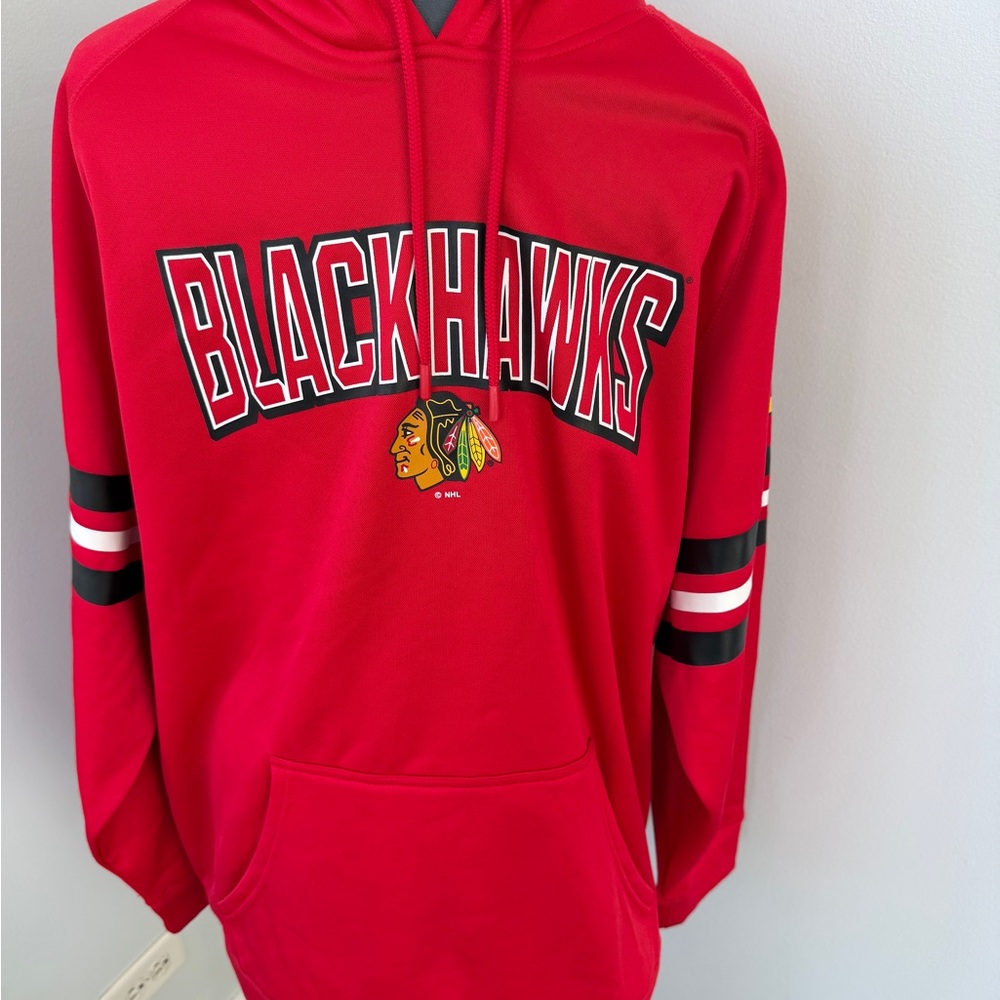 Chicago Blackhawks Sz XL Red NHL Hockey Hoodie Sweatshirt  NWT
